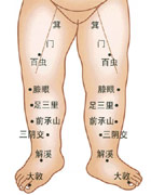 小儿按摩穴位-下肢部